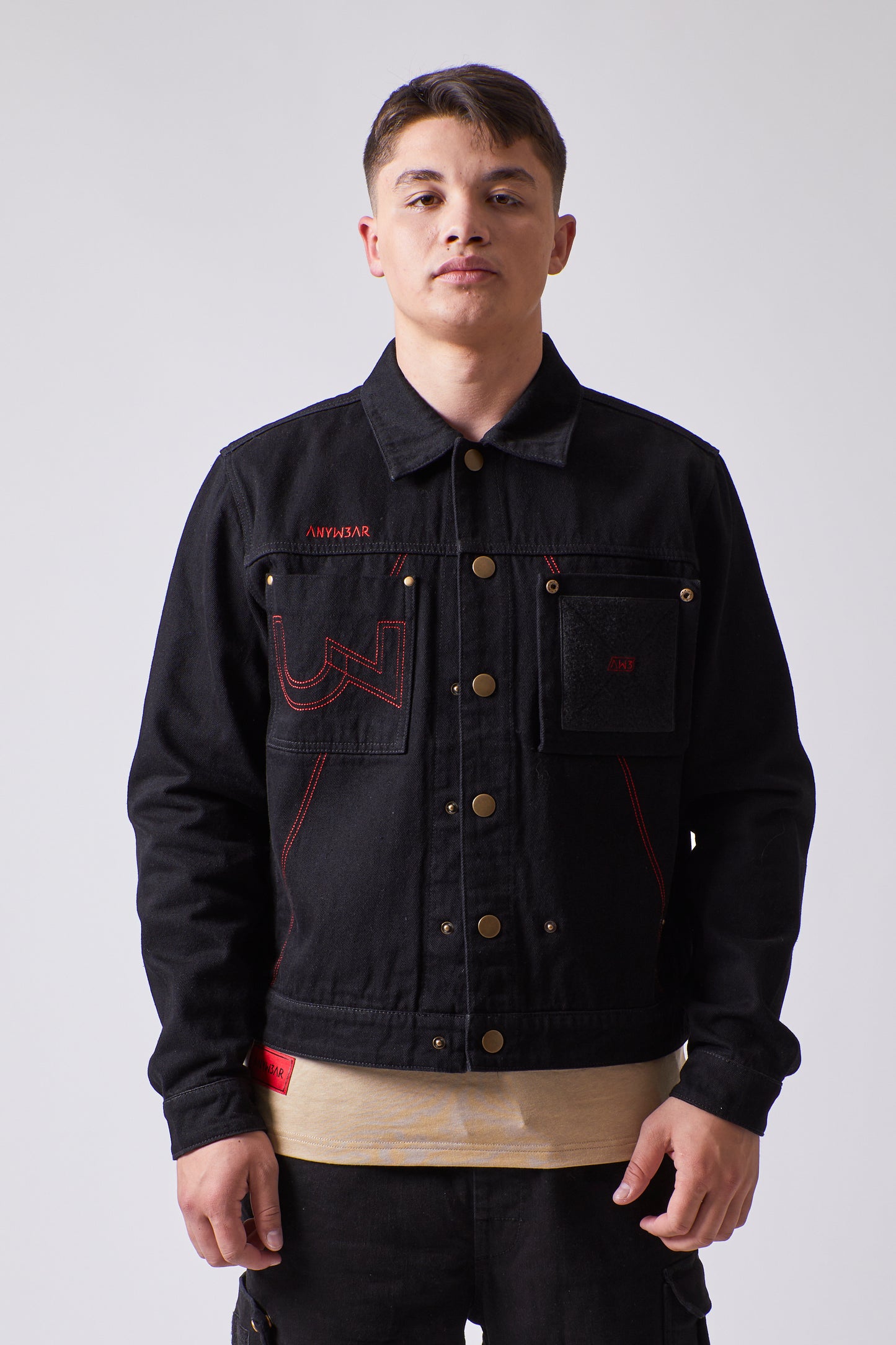 Pigalle Denim Jacket - Black